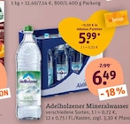 Mineralwasser von Adelholzener im aktuellen tegut Prospekt für 5,99 €