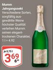 Jahrgangssekt im Angebot bei GLOBUS in Halle Jahrgangssekt Angebote von Mumm bei GLOBUS Halle für 3,69 €