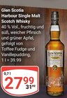 Harbour Single Malt Scotch Whisky Angebote von Glen Scotia bei GLOBUS Bruchsal für 27,99 €