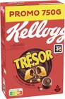 Céréales Trésor goût Chocolat Noisettes - KELLOGG’S en promo chez Casino Supermarchés Meyzieu à 3,50 €