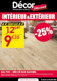 Catalogue Meubles & Décoration Décor Discount en cours à Clermont-Ferrand et alentours, INTÉRIEUR & EXTÉRIEUR, 14 pages, 02/06/2025 - 06/07/2025