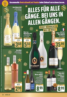 Champagner im EDEKA Prospekt "Aktuelle Angebote" mit 28 Seiten (Moers)