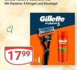 Fusion 5 Geschenk Set Angebote von Gillette bei GLOBUS Worms für 17,99 €
