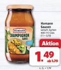 Champignon Sauce im Angebot bei Markant Nordwest in Bielefeld Champignon Sauce Angebote von Homann bei Markant Nordwest Bielefeld für 1,49 €