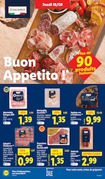 Prix et réduction Jambon Cru dans le prospectus Lidl en cours Offre Jambon Cru dans le catalogue Lidl du moment à la page 18