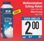 Schlag-Rahm von Weihenstephan im aktuellen EDEKA Prospekt für 2,00 €