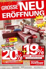 Höffner Prospekt "Grosse Neueröffnung", 32 Seiten, für Bernau, 09.10.2019 - 15.10.2019 Höffner Prospekt "Grosse Neueröffnung", 32 Seiten, für Bernau, 09.10.2019 - 15.10.2019