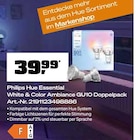 Essential White & Color Ambiance GU10 Doppelpack von Philips Hue im aktuellen OBI Prospekt für 39,99 €