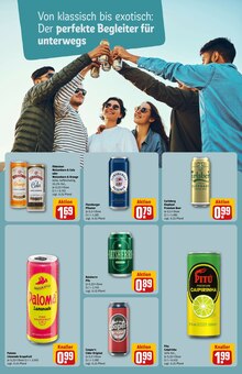 Bier im REWE Prospekt "Dein Markt" mit 34 Seiten (Lübeck)