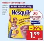 Getränkepulver im Angebot bei Netto Marken-Discount in Göttingen Getränkepulver Angebote von Nesquik bei Netto Marken-Discount Göttingen für 1,99 €