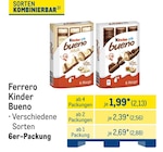 Kinder Bueno von Ferrero im aktuellen METRO Prospekt für 2,13 €