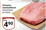 Aktuelles Schweineschnitzelfleisch Angebot bei GLOBUS in Jena ab 4,90 €