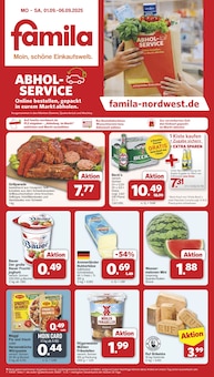 Aktueller famila Nordwest Prospekt "Markt - Angebote" Seite 1 von 43 Seiten für Bramsche