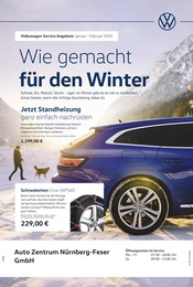 Aktueller Volkswagen Prospekt mit Tasche, "Wie gemacht für den Winter", Seite 1