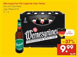 Pils Legende oder Helles bei Netto Marken-Discount im Prospekt "" für 9,99 €