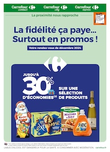 Prospectus Carrefour Proximité en cours, "La fidélité ça paye… Surtout en promos !", page 1 sur 14