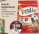 Hundenahrung von Frolic im aktuellen V-Markt Prospekt für 3,99 €