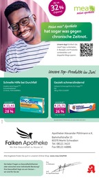 mea - meine apotheke Prospekt für Finsing mit 4 Seiten mea - meine apotheke Prospekt für Finsing: "Unsere Juni-Angebote", 4 Seiten, 01.06.2026 - 30.06.2026