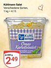 Omas Kartoffelsalat Angebote von Kühlmann bei GLOBUS Koblenz für 2,49 €