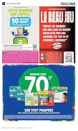 Promos Couches dans le catalogue "VIVE LA FIN DES VACANCES" de Intermarché Super Couches en promo dans le catalogue Intermarché Super à la page 4