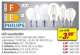 LED-Leuchtmittel Angebote von PHILIPS bei toom Baumarkt Lippstadt für 3,99 €