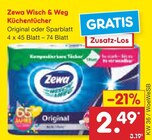 Wisch & Weg Küchentücher von Zewa im aktuellen Netto Marken-Discount Prospekt für 2,49 €