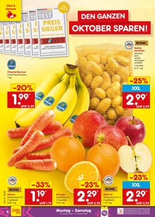 Bananen im Netto Marken-Discount Prospekt "Aktuelle Angebote" mit 71 Seiten (Bottrop)