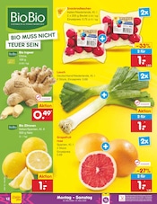 Bio im Netto Marken-Discount Prospekt in Mannheim Aktueller Netto Marken-Discount Prospekt mit Bio, "Aktuelle Angebote", Seite 12