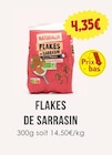Flakes de sarrasin - NATURALIA en promo chez Naturalia Flakes de sarrasin - NATURALIA dans le catalogue Naturalia