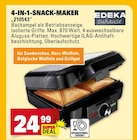 Aktuelle Handy Angebote bei E center in Mannheim Aktuelles 4-IN-1-SNACK-MAKER Angebot bei E center in Mannheim ab 24,99 €