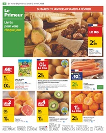 Prix et réduction Alimentation dans le prospectus Carrefour en cours Offre Alimentation dans le catalogue Carrefour du moment à la page 18