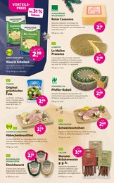 Bio Fleisch Angebot im aktuellen Denns BioMarkt Prospekt auf Seite 6