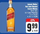 Red Label Blended Scotch Whisky von Johnnie Walker im aktuellen E center Prospekt für 9,99 €