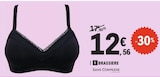 Brassière - SANS COMPLEXE en promo chez E.Leclerc Paris à 12,56 €