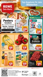 Aktueller REWE Discounter Prospekt in Sonsbeck und Umgebung, "Dein Markt" mit 30 Seiten, 15.09.2025 - 20.09.2025