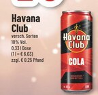 Havana Club Angebote von Havana Club bei Trinkgut Remscheid für 1,99 €