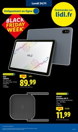 Tablette Angebote im Prospekt "Jusqu'à 65% de réduction !" von Lidl auf Seite 87