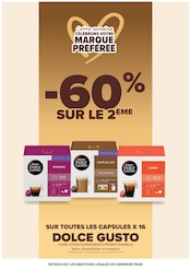 Dolce Gusto Angebote im Prospekt "ALCOOLS & BIÈRES" von Carrefour Dolce Gusto Angebote im Prospekt "ALCOOLS & BIÈRES" von Carrefour auf Seite 41