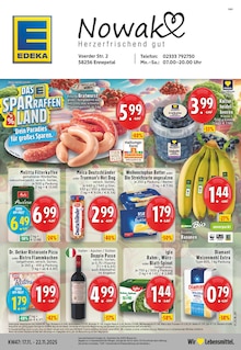 EDEKA Prospekt Aktuelle Angebote mit  Seiten in Ennepetal (Stadt der Kluterhöhle) und Umgebung