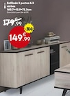Maxi Bazar Cappelle-la-Grande - Promo Enfilade 3 portes & 3 niches Promo Enfilade 3 portes & 3 niches à 149,99 € dans le catalogue Maxi Bazar à Cappelle-la-Grande