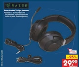 Kraken X-Light Headset Angebote von Razer bei Netto Marken-Discount Wilhelmshaven für 29,99 €