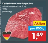 Keulenbraten vom Jungbullen Angebote bei Netto Marken-Discount Melle für 1,49 €