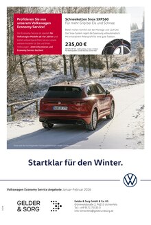Aktueller Volkswagen Prospekt