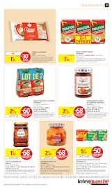 Promos Sauce Tomate dans le catalogue "-60% DE REMISE IMMÉDIATE SUR LE 2ÈME" de Intermarché Hyper à la page 25 Promos Sauce Tomate dans le catalogue "-60% DE REMISE IMMÉDIATE SUR LE 2ÈME" de Intermarché Hyper à la page 25