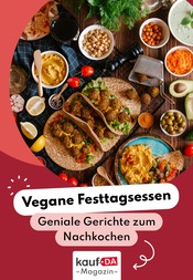 Rezepte Weitere GeschĂ€fte Prospekt der aktuellen Woche mit 1 Seite, gĂŒltig von 02.12.2024 bis 31.12.2024, in Frankenthal und Umgebung Aktueller Rezepte Weitere GeschĂ€fte Prospekt in Frankenthal und Umgebung, "Veganes-Festessen" mit 1 Seite, 02.12.2024 - 31.12.2024