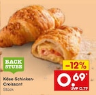 Croissant im Netto Marken-Discount Prospekt Käse-Schinken-Croissant von BACK STUBE im aktuellen Netto Marken-Discount Prospekt für 0,69 €