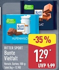 Bunte Vielfalt im Angebot bei ALDI Nord in Soest Bunte Vielfalt Angebote von Ritter Sport bei ALDI Nord Soest für 1,29 €
