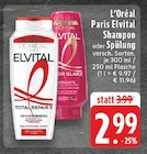 Shampoo im Angebot bei E center in Moers Shampoo Angebote von L'Oréal Paris Elvital bei E center Moers für 2,99 €