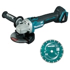 Meuleuse d'angle sans fil 125mm MAKITA 18V - MAKITA - LEROY MERLIN Meuleuse d'angle sans fil 125mm MAKITA 18V - MAKITA à 161,10 € dans le catalogue LEROY MERLIN