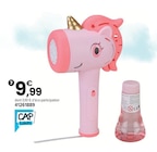 Machine à bulles licorne - CAP Loisirs dans le catalogue JouéClub